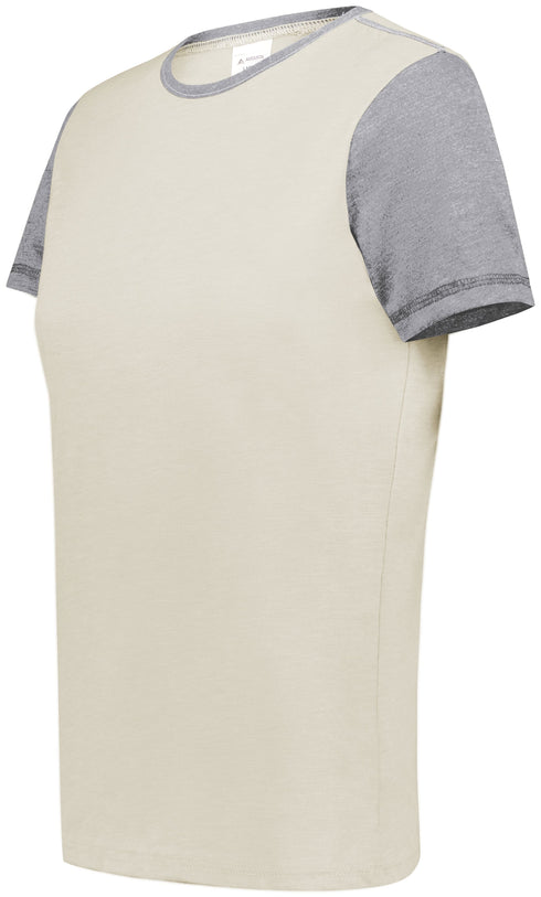 Augusta Sportswear Ladies Gameday Vintage Ringer Tee